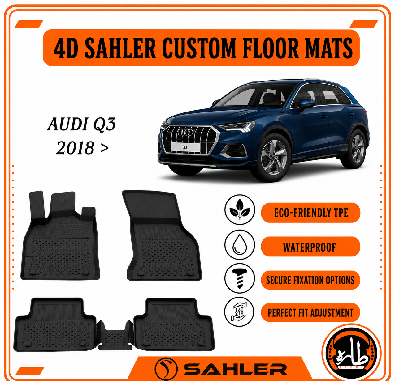 AUDI CAR FLOOR MAT