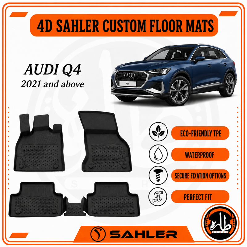 Sahler - سجاد أرضية السيارة - AUDI Q4 2021