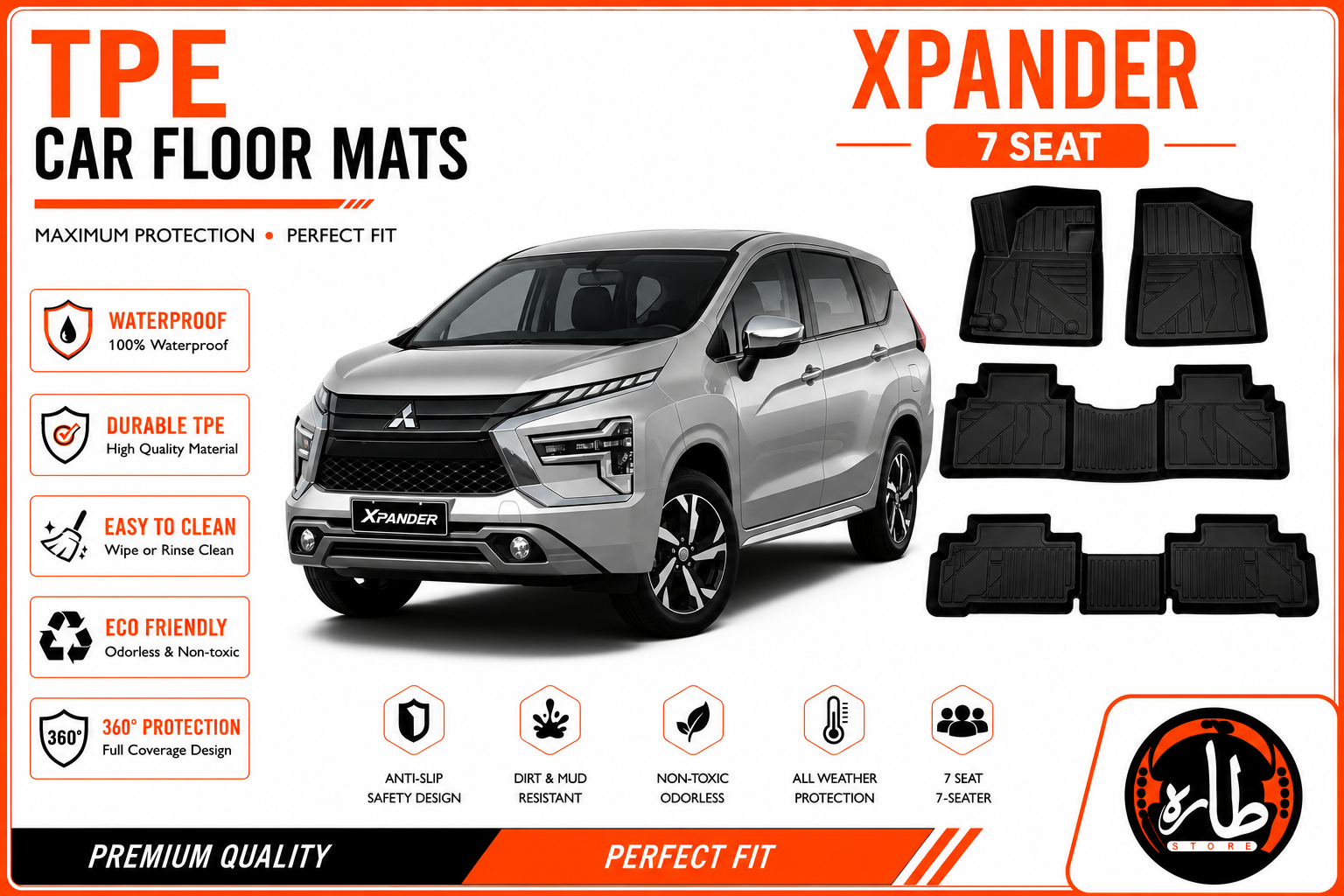 TPE CAR FLOOR MAT