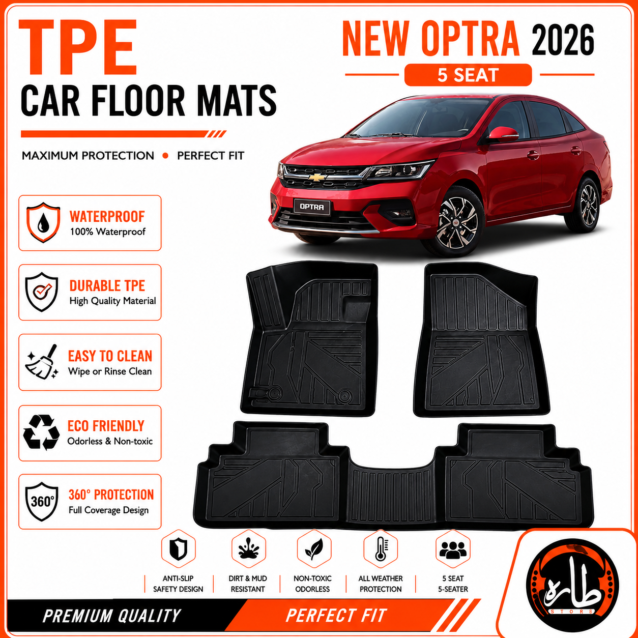 TPE CAR FLOOR MAT