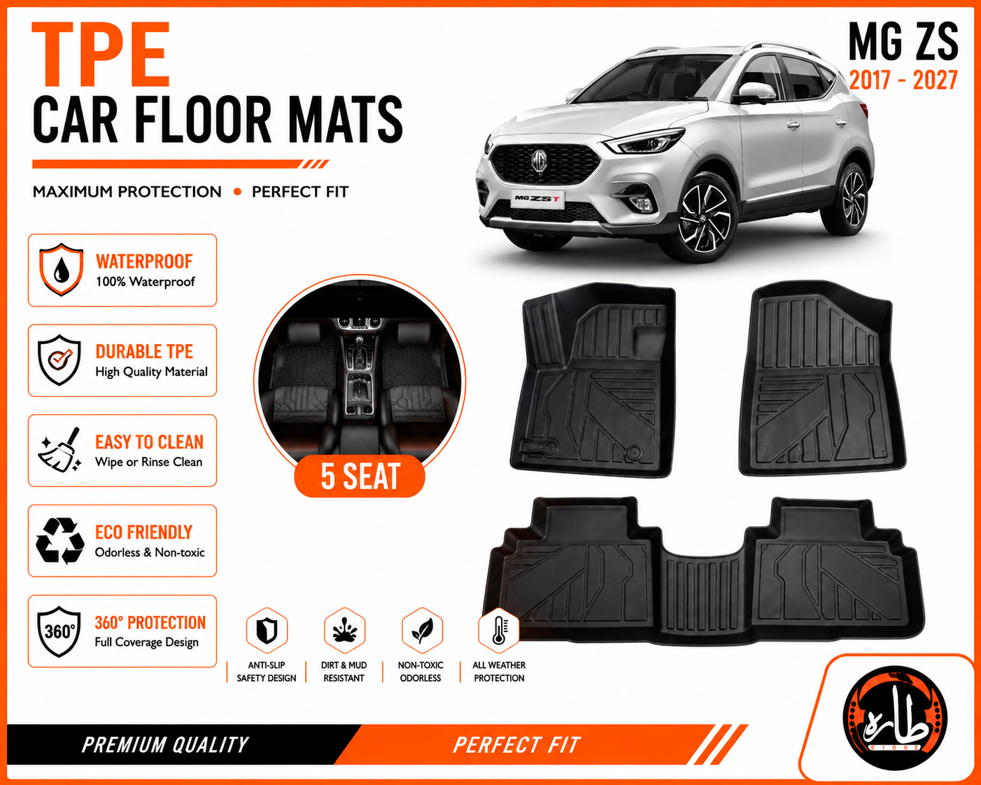TPE CAR FLOOR MAT