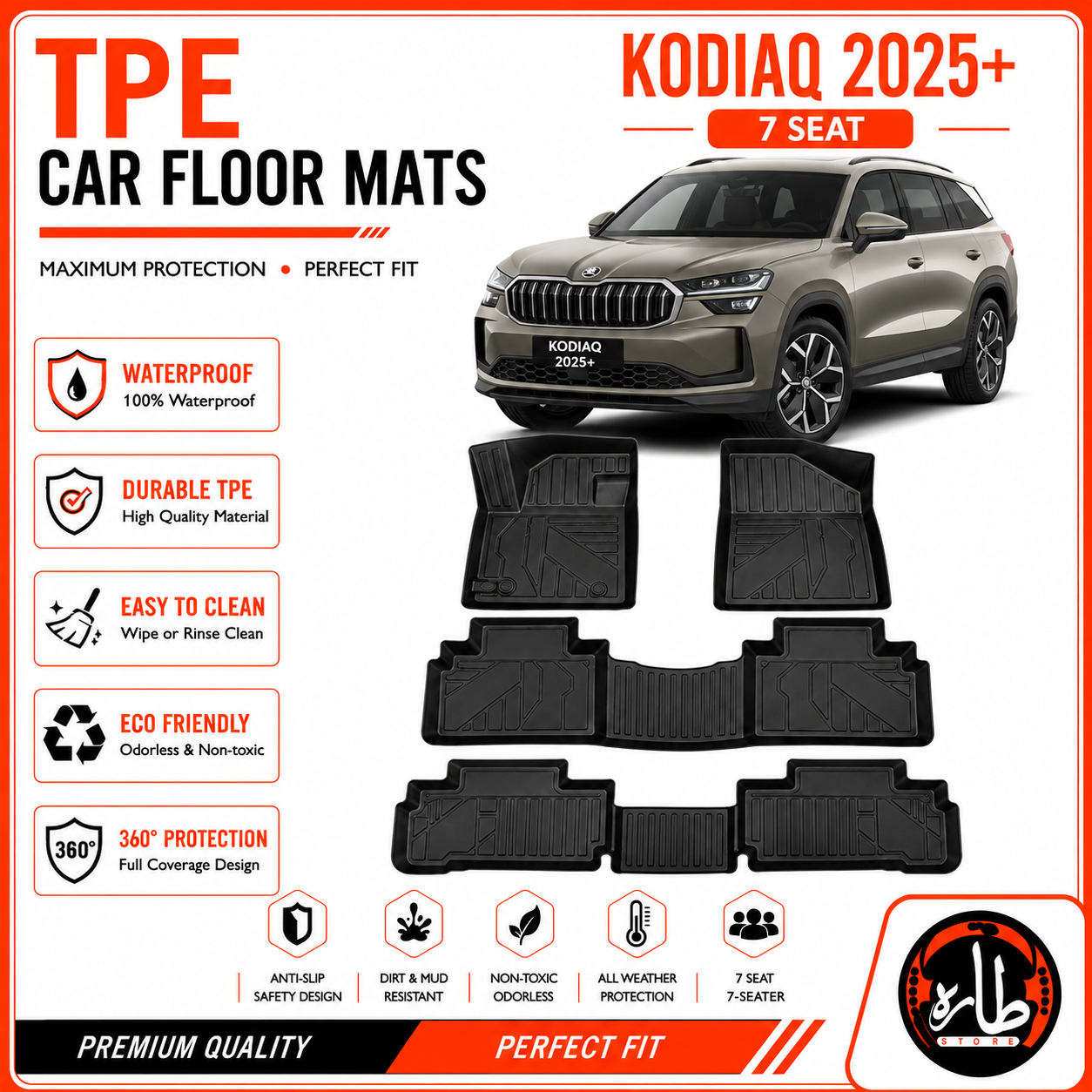 TPE CAR FLOOR MAT