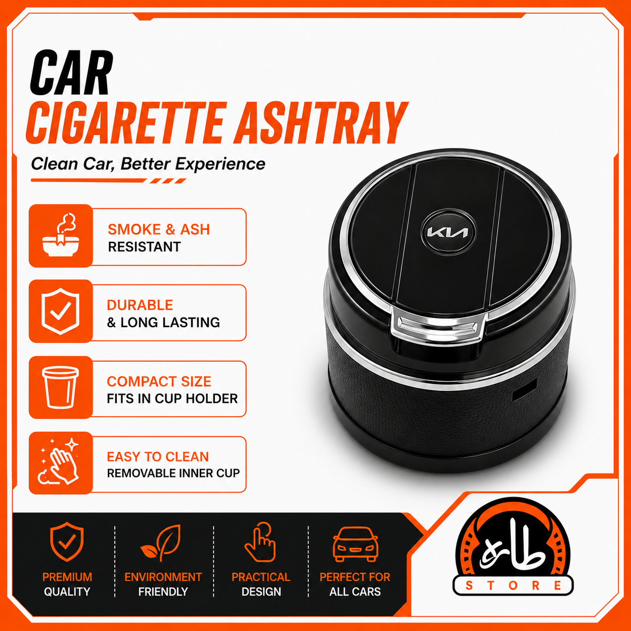 Car Cigarette Ashtray