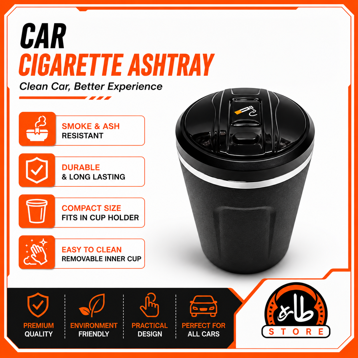 Car Cigarette Ashtray