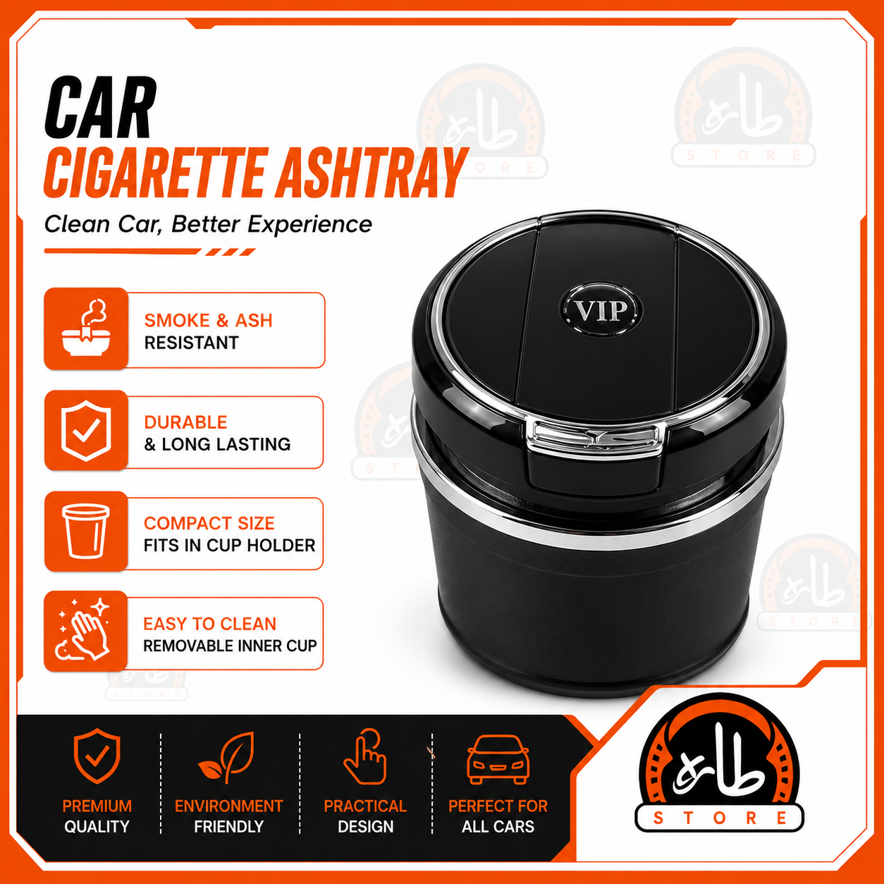 Car Cigarette Ashtray