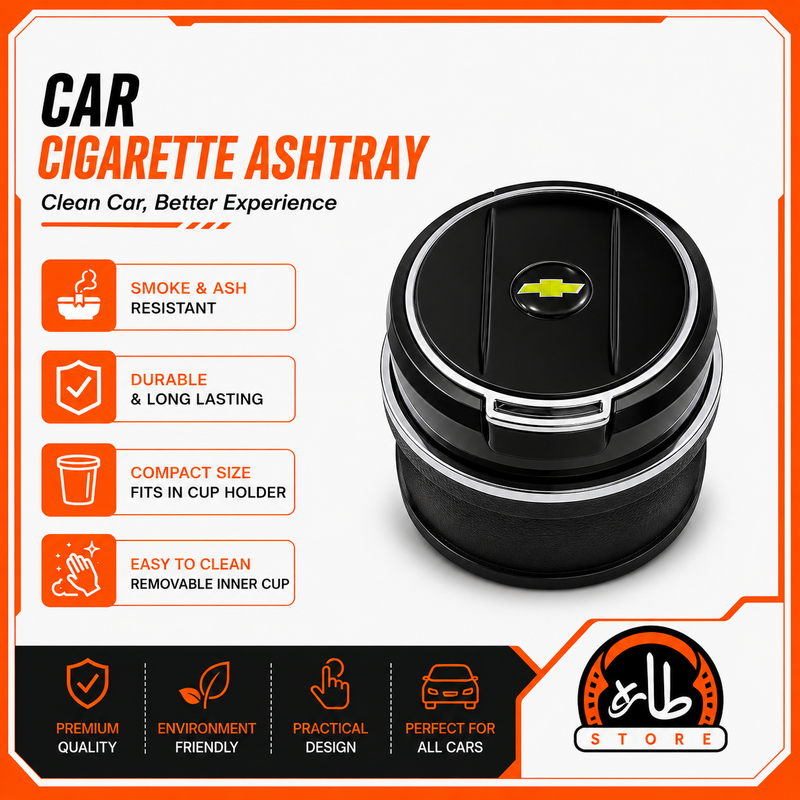 Car Cigarette Ashtray - Chevrolet