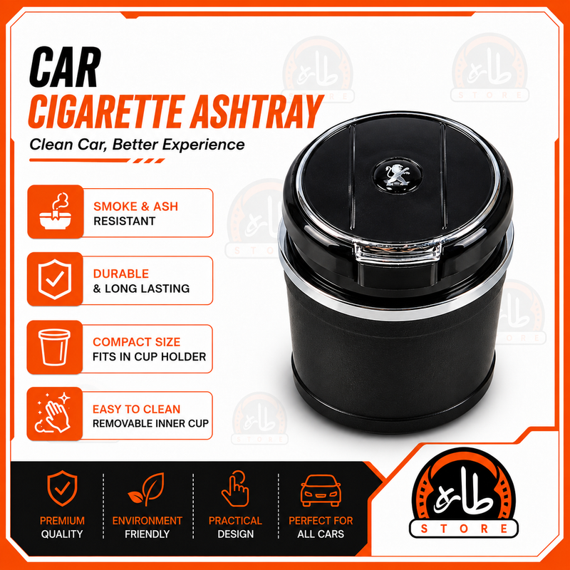 Car Cigarette Ashtray - Peugeot