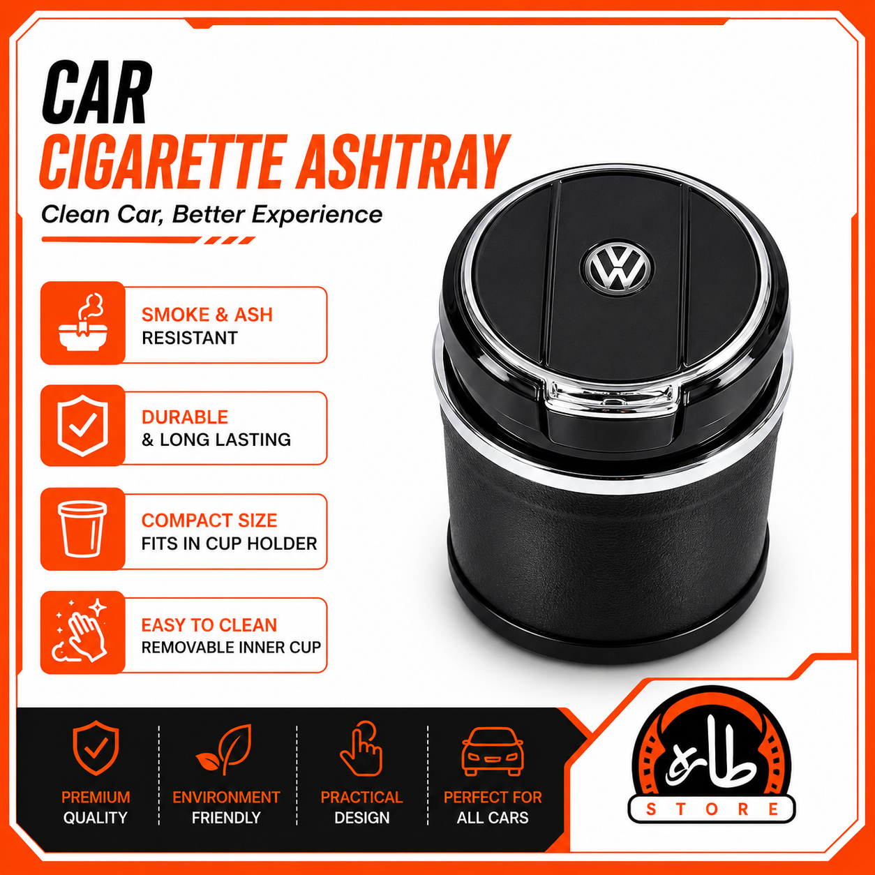 Car Cigarette Ashtray