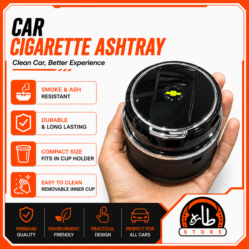 Car Cigarette Ashtray - Chevrolet