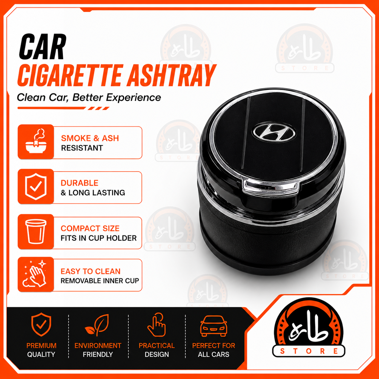 Car Cigarette Ashtray