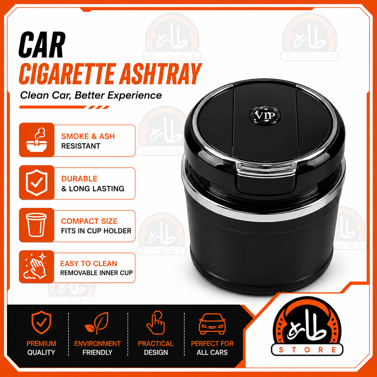 Car Cigarette Ashtray