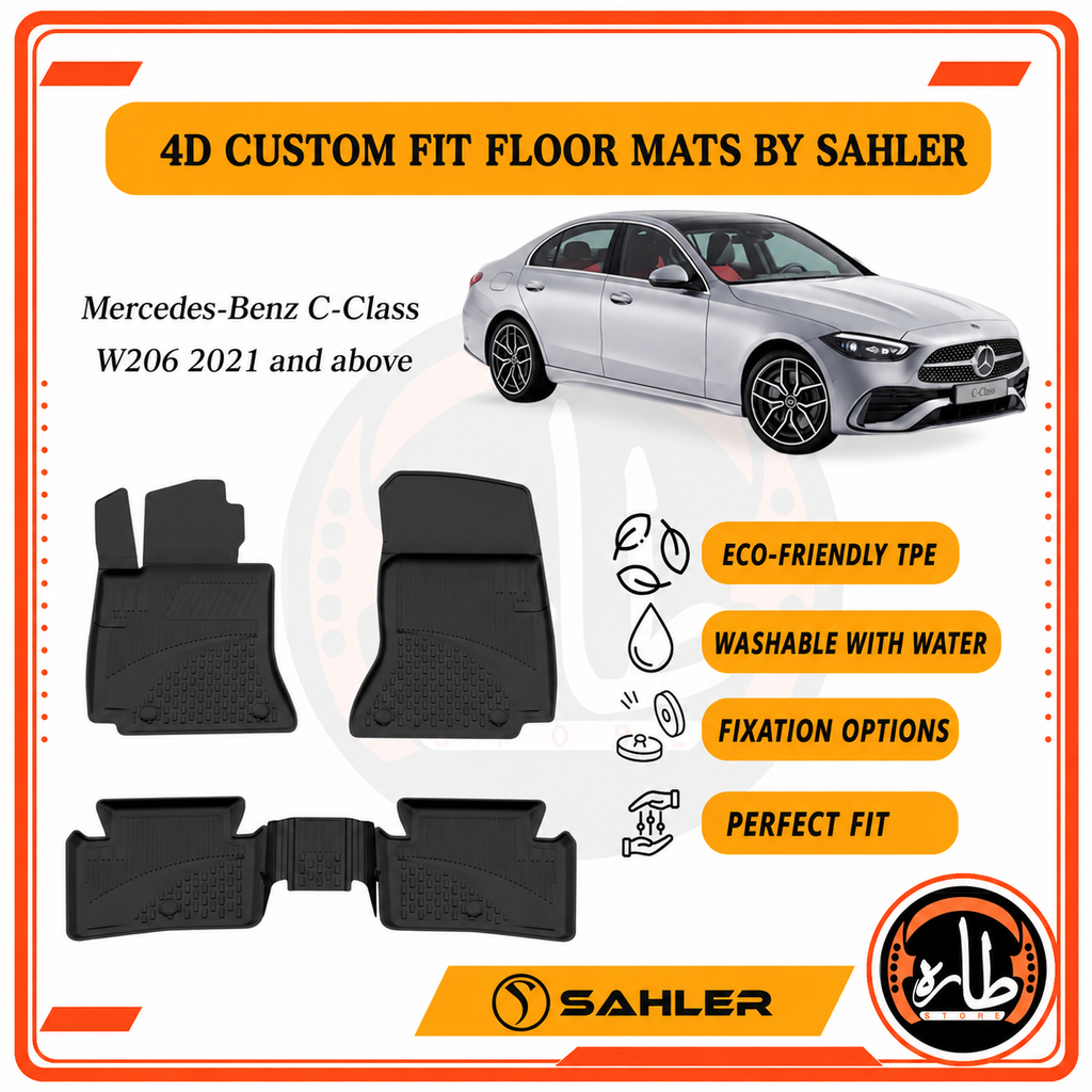 Sahler - CAR FLOOR MAT - Mercedes W206
