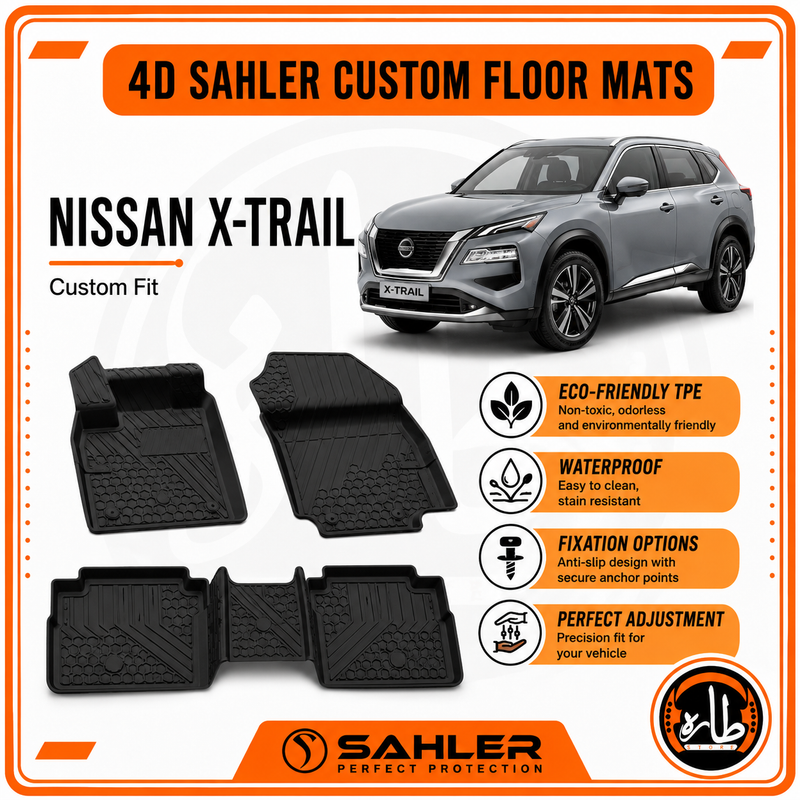 Sahler - CAR FLOOR MAT - NISSAN - x trill